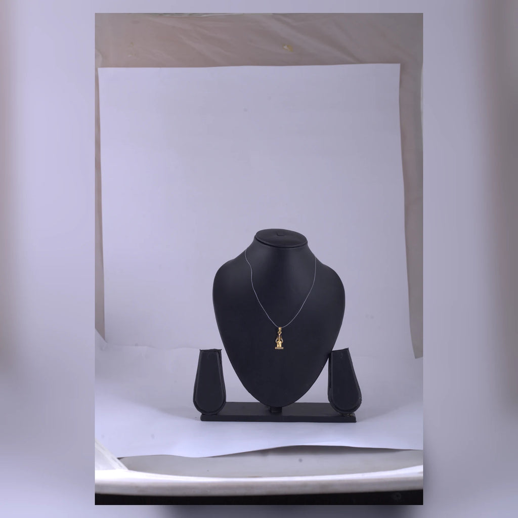 Gold-Tone Charm Pendant Necklace — B view