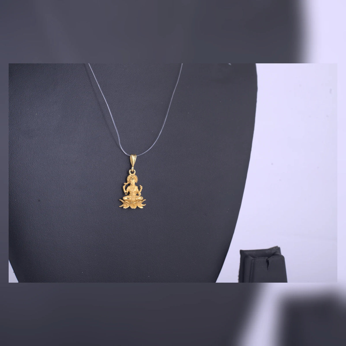 Gold-Tone Traditional Charm Necklace — view A