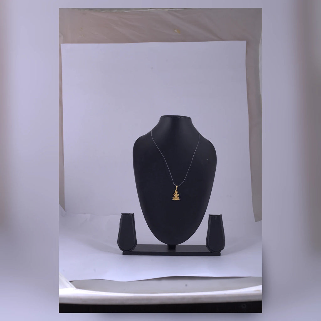 Gold-Tone Traditional Charm Necklace — view B