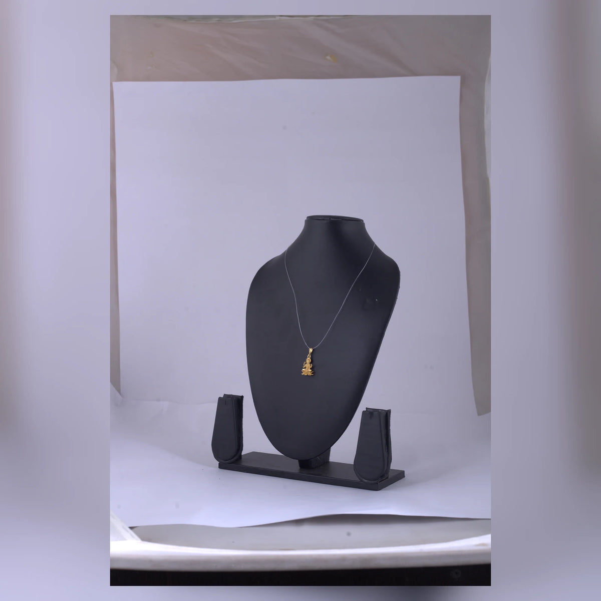 Gold-Tone Traditional Charm Necklace — view C