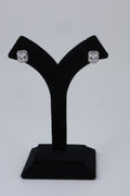 Classic Clear Crystal Stud Earrings