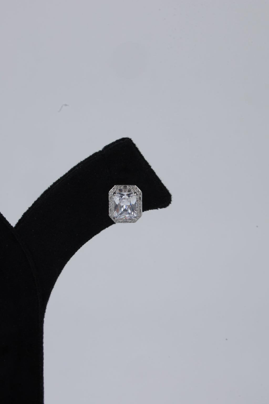 Classic Clear Crystal Stud Earrings