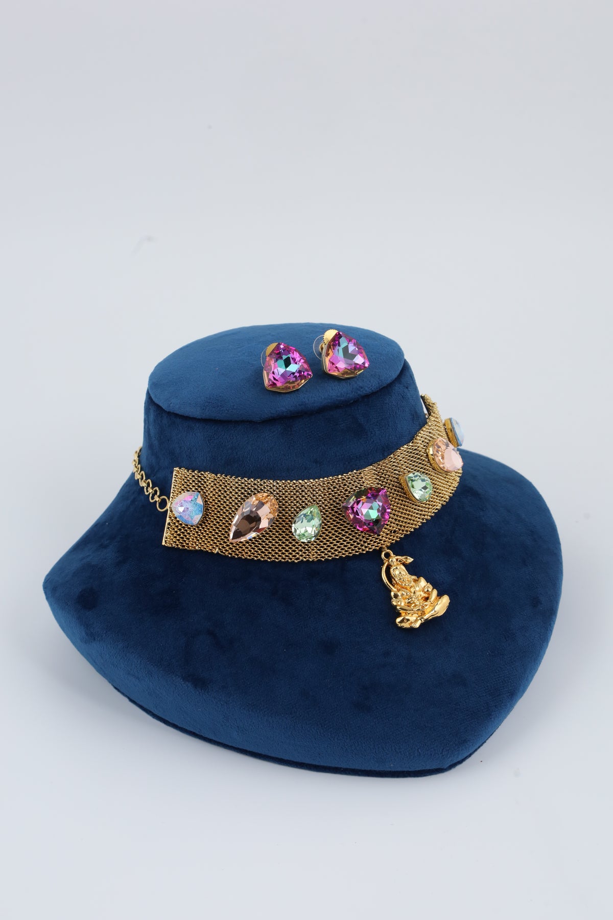 Multicolour Stone Choker Set | CHAKAI 137 JEWELS